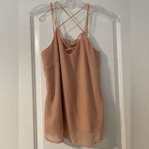 Light pink/ peach tank